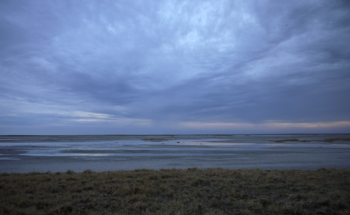 Botswana Jacks Camp Sonenuntergang 